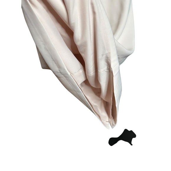 Club Monaco SleevelessTwist Neck Dress Pink Rose Size 4 Career Classy Minimalist - Picture 5 of 11